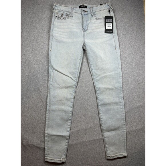 True Religion Jennie Curvy Mid Rise Single Needle Super Skinny Ankle Jeans Sz 28 - Picture 1 of 6